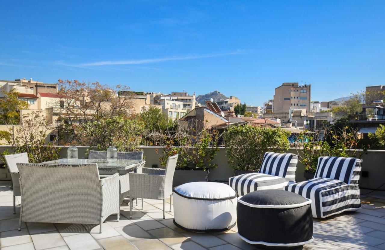 Fantastic Central Athens Suite With Shared Rooftop Deck Apartment Athens