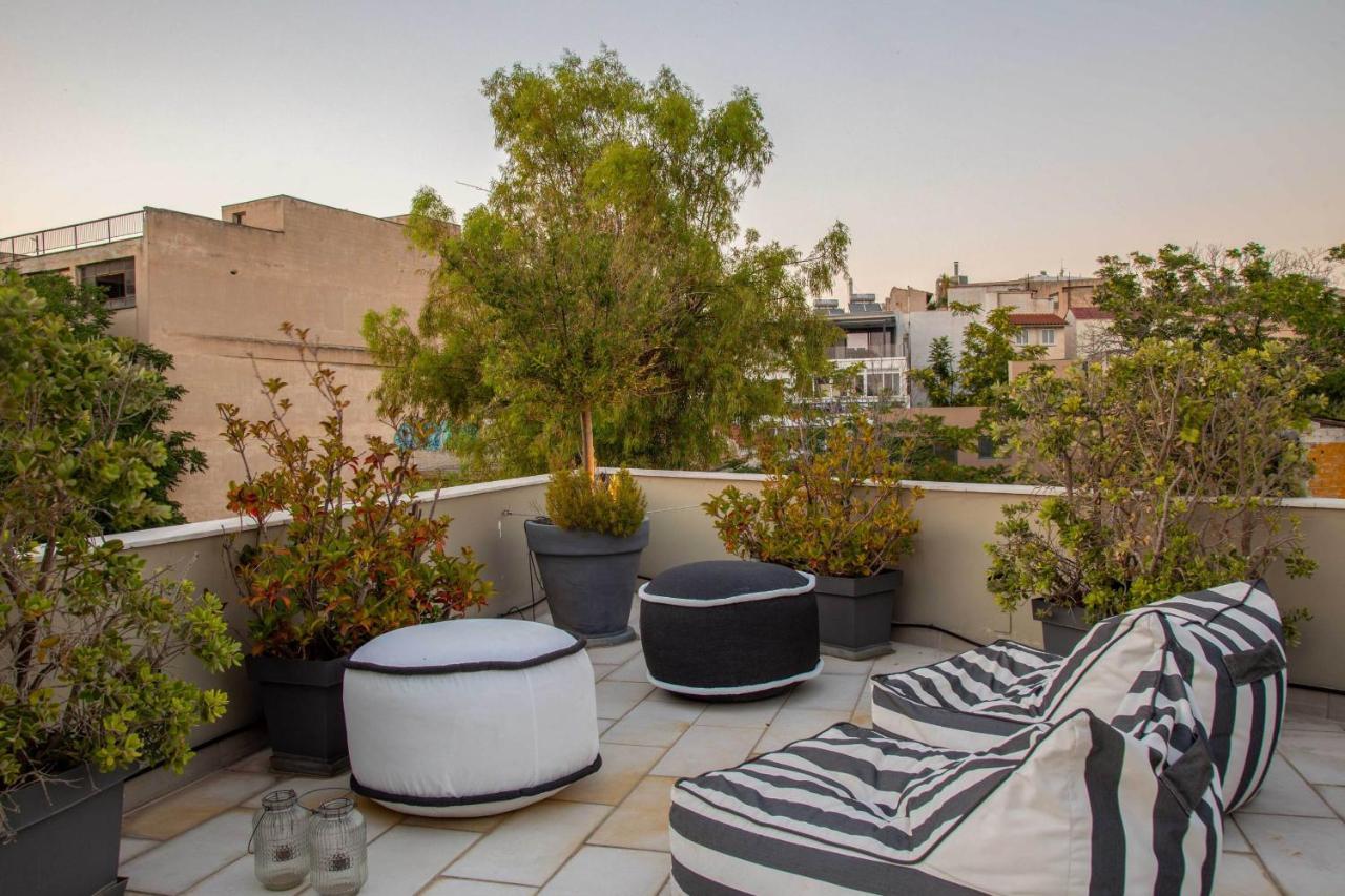 Fantastic Central Athens Suite With Shared Rooftop Deck Apartment Athens